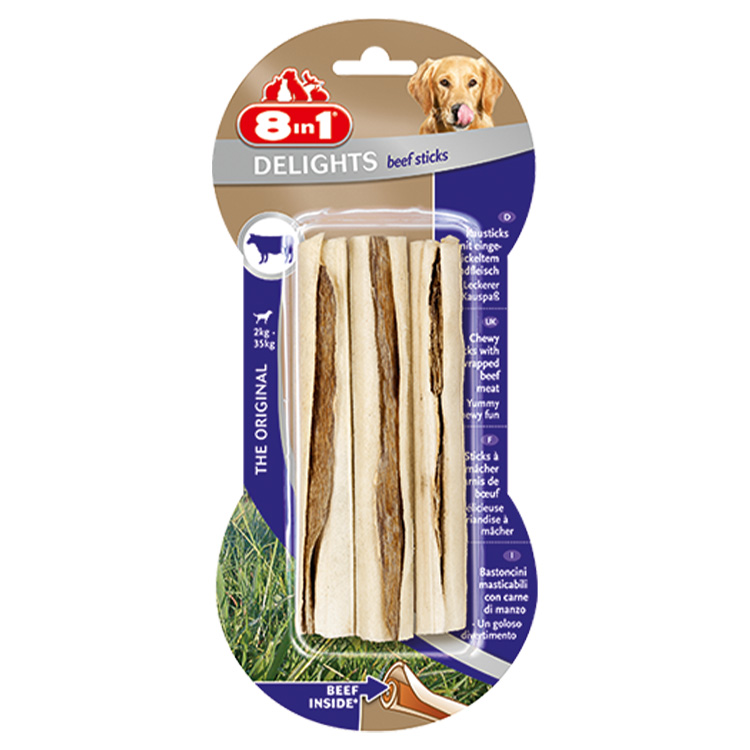 8IN1 BEEF DELIGHT STICKS T661576