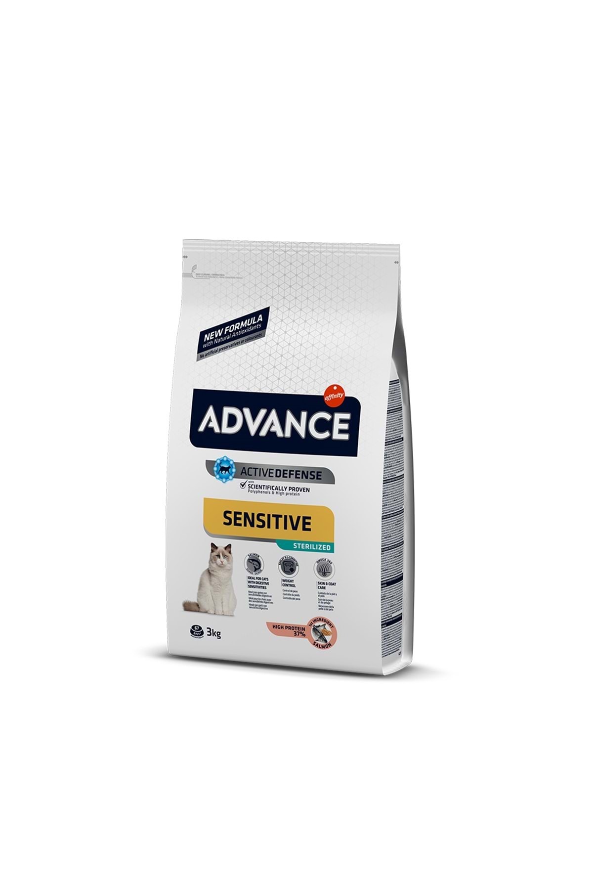 Advance Cat Sterılızed Salmon Sensıtıve 3 Kg Advance Cat Sterılızed Salmon Sensıtıve 3 Kg