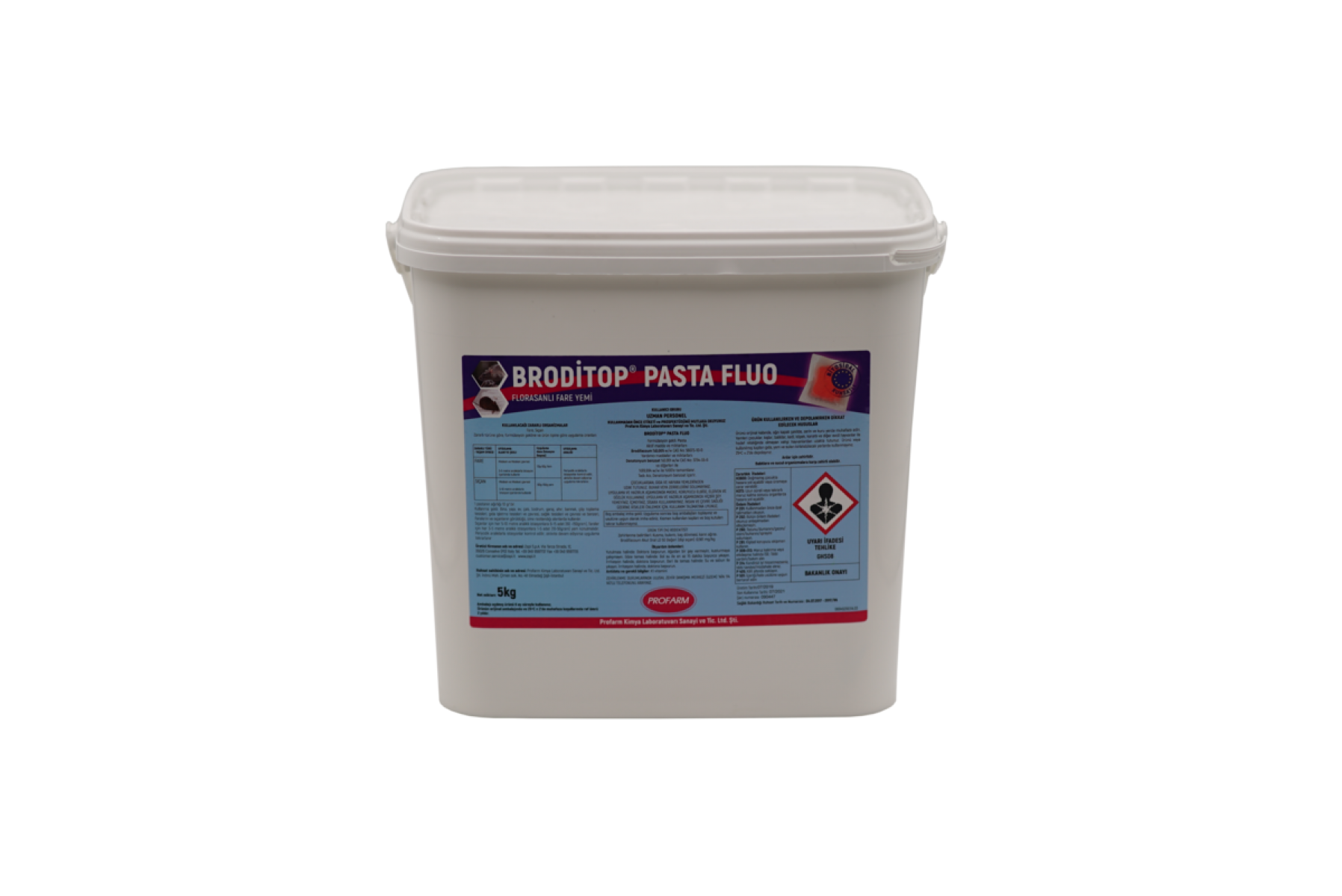 BRODİTOP PASTA FLUO 5 KG