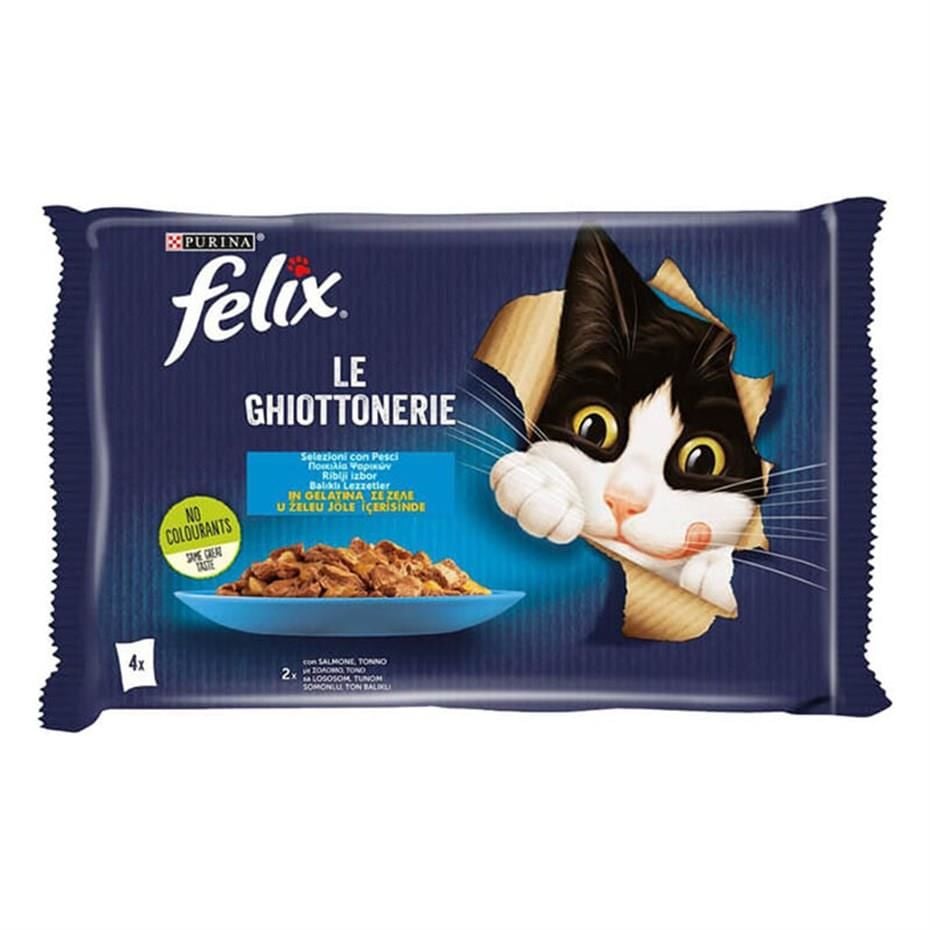 Felıx Multıpack Somonlu Pouch Mama 4X85 Gr- Felıx Multıpack Somonlu Pouch Mama 4X85 Gr-