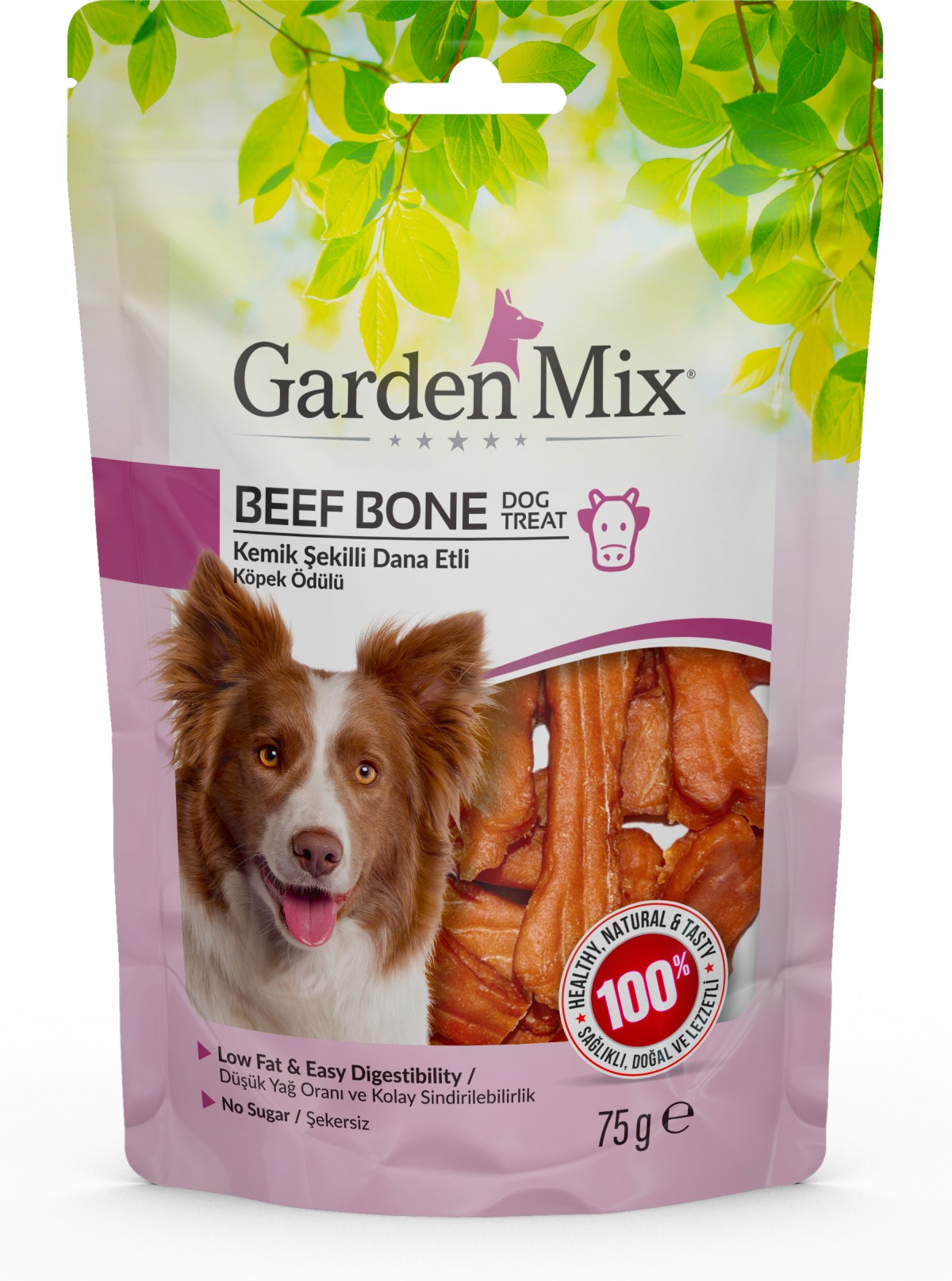 Garden Mix Kemik Şekilli Dana Etli Köpek Ödülü 75 75 Gr Garden Mix Kemik Şekilli Dana Etli Köpek Ödülü 75 75 Gr