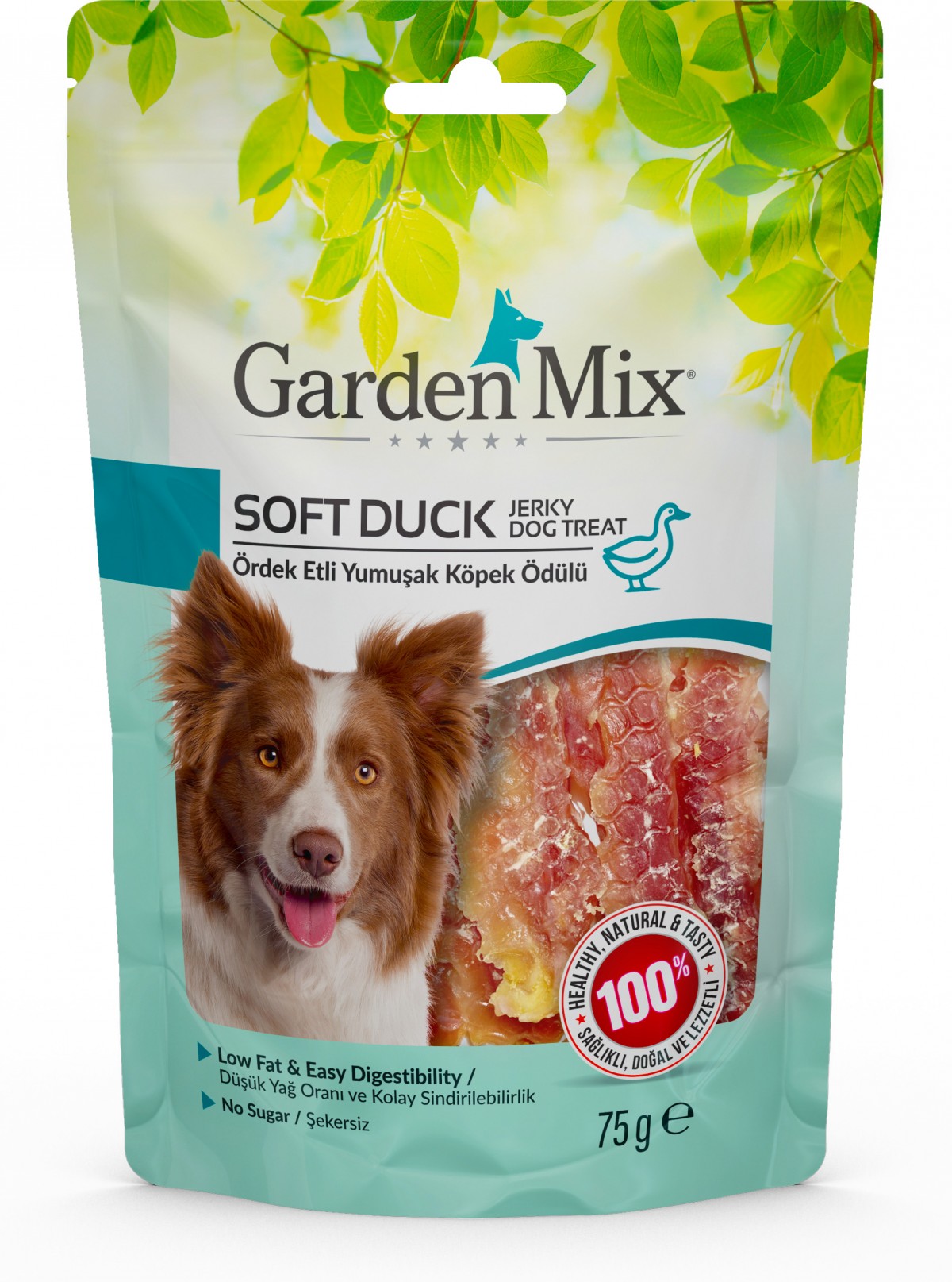 Garden Mix Ördek Etli Yumuşak Köpek Ödülü 75 Gr 75 Gr Garden Mix Ördek Etli Yumuşak Köpek Ödülü 75 Gr 75 Gr