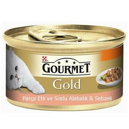 Gourmet Gold Alabalık Sebzeli Parça Etli-85 Gr Gourmet Gold Alabalık Sebzeli Parça Etli-85 Gr