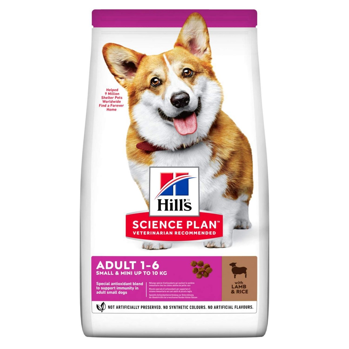 Hill's SP Kuzulu ve Pirinçli Küçük ve Mini Irk Yetişkin Köpek Maması 5+1KG
