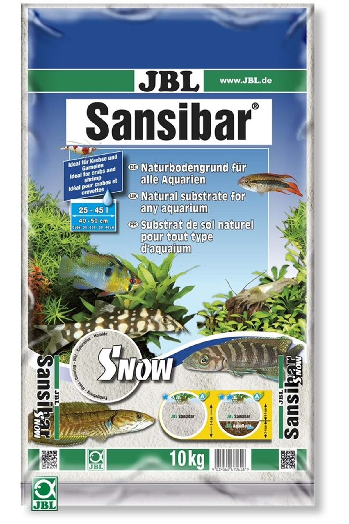 Jbl Sansıbar Kar Beyazı 10 Kg Kum