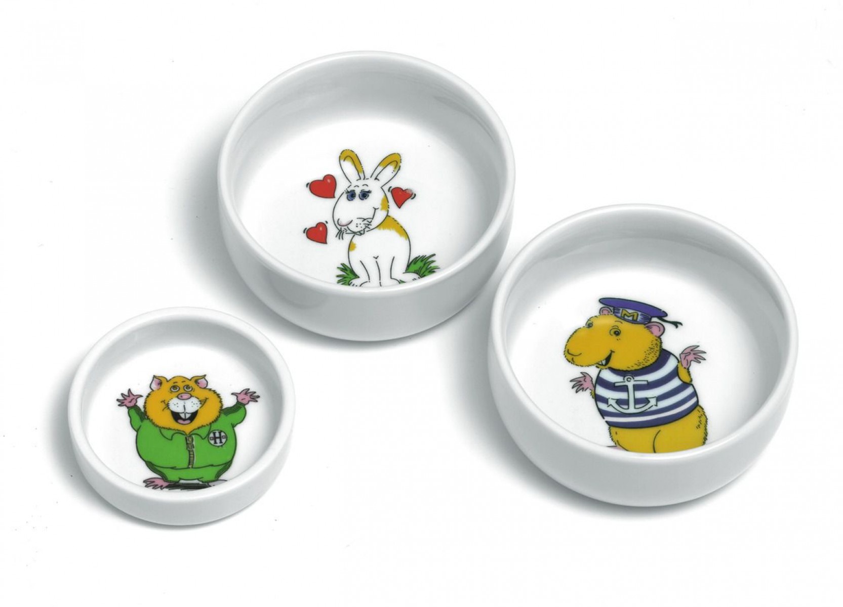 Karlıe Seramik Gine Pig Mama Kabı 300ml