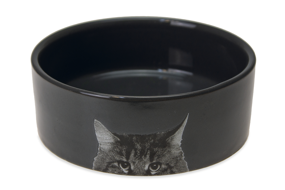 Karlıe Seramik Kedi Mama Kabı Antrasit 250 Ml Karlıe Seramik Kedi Mama Kabı Antrasit 250 Ml