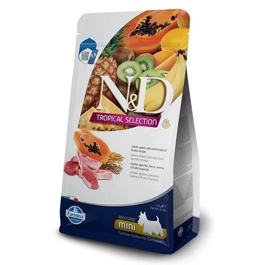 Nd Tropical Selection Mini Yetişkin Kuzu Etli Köpek Maması 1,5 Kg