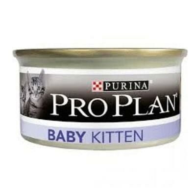 Pro Plan Baby Kitten Tavuklu Yavru Kedi Konservesi 85G
