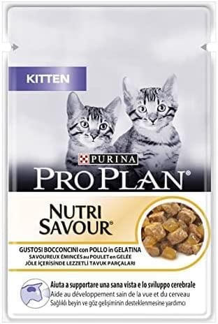 Pro Plan Kıtten Tavuk Etli Pouch Kedi Maması - 85Gr