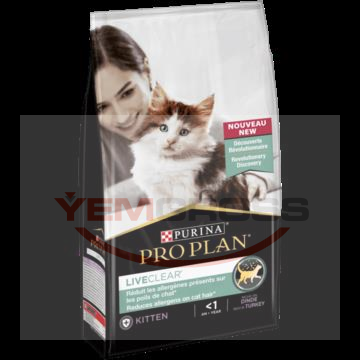 Pro Plan Liveclear Kitten Turkey Kedi Maması - 1,4 Kg
