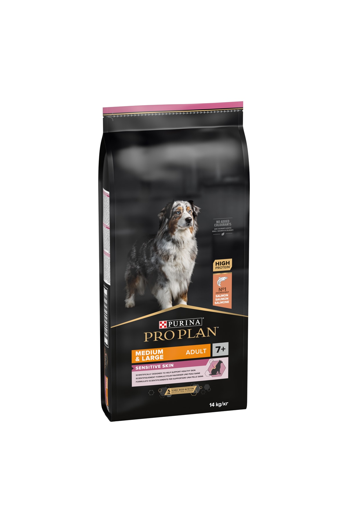 Pro Plan Medium +7 Sensitive Somonlu Köpek Maması - 14Kg