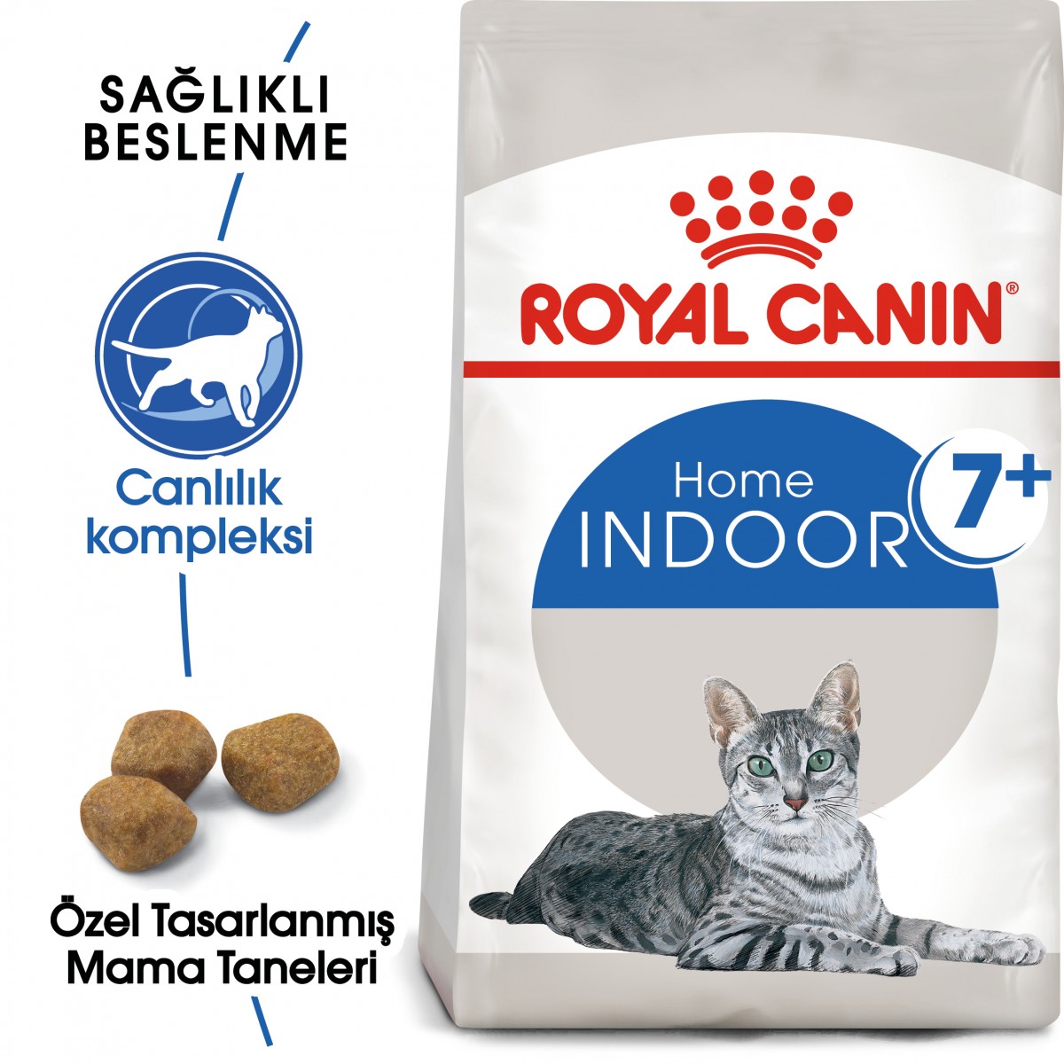 Royal Canin Indoor 7+ Ev Kedileri İçin Yaşlı Kedi Maması 3,5 Kg