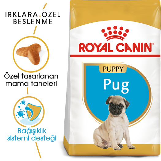 Royal Canin Pug Puppy Yavru Köpek Maması 1,5 Kg