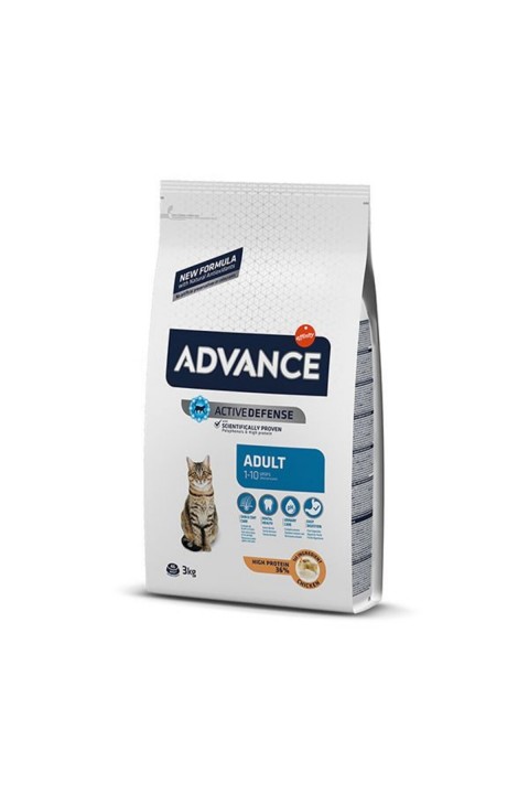 Advance Cat Adult Chıcken & Rıce 3 Kg