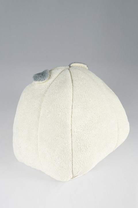 Beyaz Kedi Kafalı Büyük Kedi Evi Yuvası