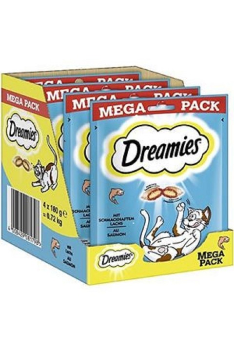 DREAMIES SOMONLU KEDİ ÖDÜLÜ - 180 GR