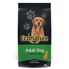 Econature Kuzu Etli Yetişkin Köpek Maması - 15 Kg
