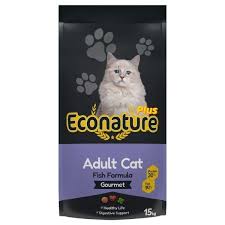 Econature Plus Gurme Balıklı Yetişkin Kedi Maması 15kg