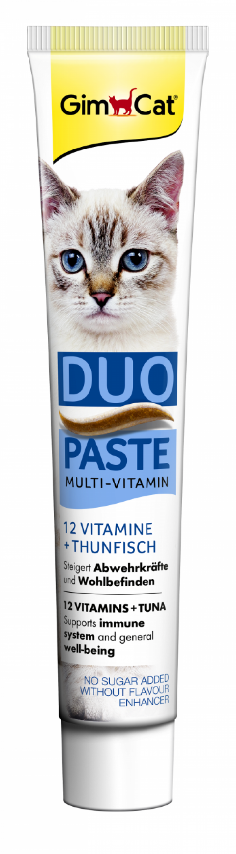 GimCat Multi-Vitamin Duo Paste Tuna + 12 Vitaminli 50gr
