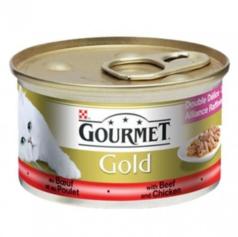 Gourmet Gold Sigir&Tavuk Çifte Lezzet-85 Gr