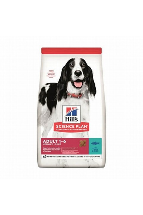 Hill's SP Ton Balıklı ve Pirinçli Orta Irk Yetişkin Köpek Maması 2.5KG