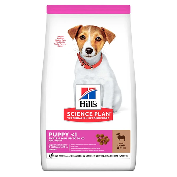 Hill's SP Kuzulu & Pirinçli Küçük ve Mini Irk Yavru Köpek Maması 6KG