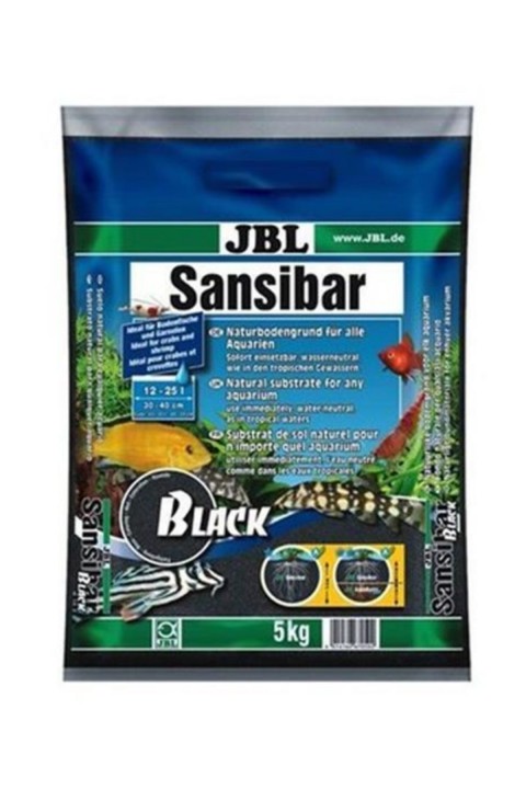 Jbl Sansıbar Siyah 0,2-0,5 Mm 5 Kg Kum
