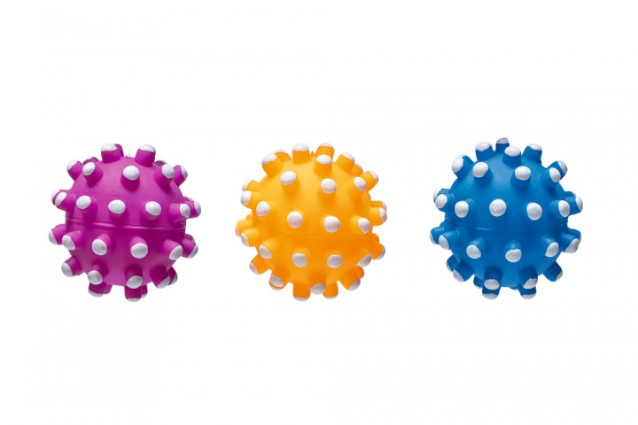 Karlıe Köpekler İçin Sesli Dikenli Kirpi Top 3 Renk Seçeneği İle