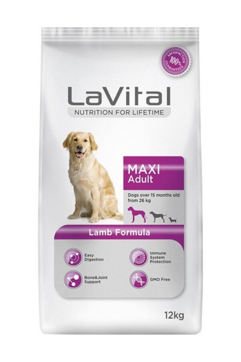 Lavital Maxi Adult Lamb Köpek Maması - 12 Kg