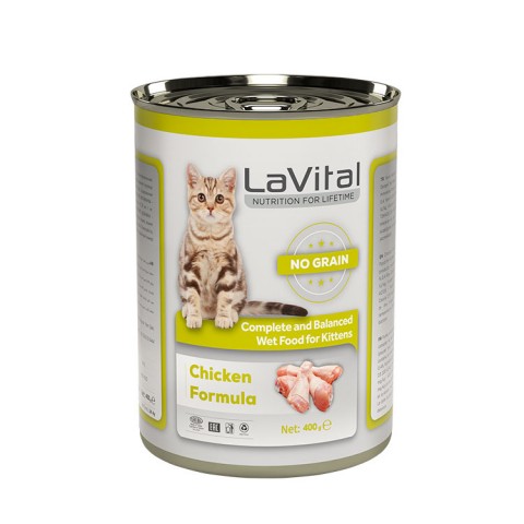 LAVITAL NG YAV.TAV.KEDI 400GG TAVUK ETLI EZME KONSERVE