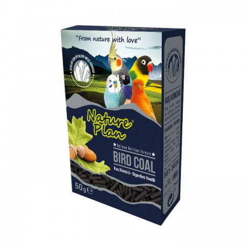 N.P Bird Coal Kuş Kömürü 50Gr (Pkt-9 Koli 90)