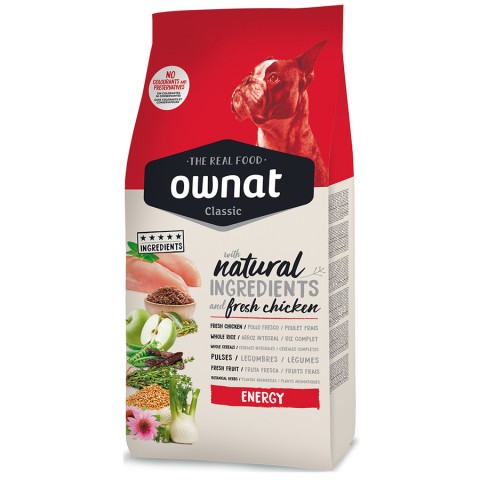 Ownat 20 kg Tavuklu Classic Energy Adult Köpek Maması