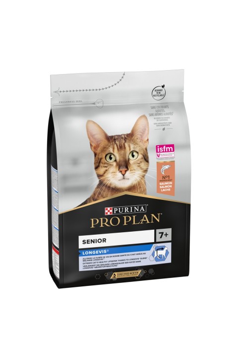 Pro Plan +7 Senior Somonlu Kedi Maması - 3 Kg