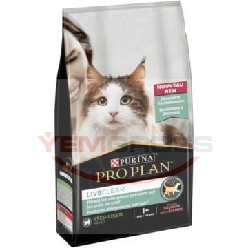 Pro Plan Liveclear Sterilised Salmon Kedi Maması - 1,4 Kg