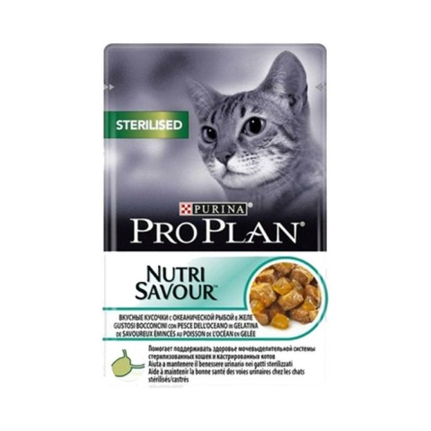 Pro Plan Sterilised Okyanus Balıklı Pouch- 85Gr