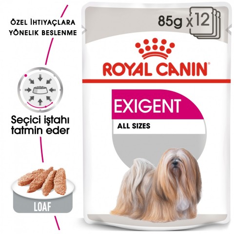 Royal Canin CCN Exigent Loaf Köpek Pouch Konserve Yaş Mama 85 Gr