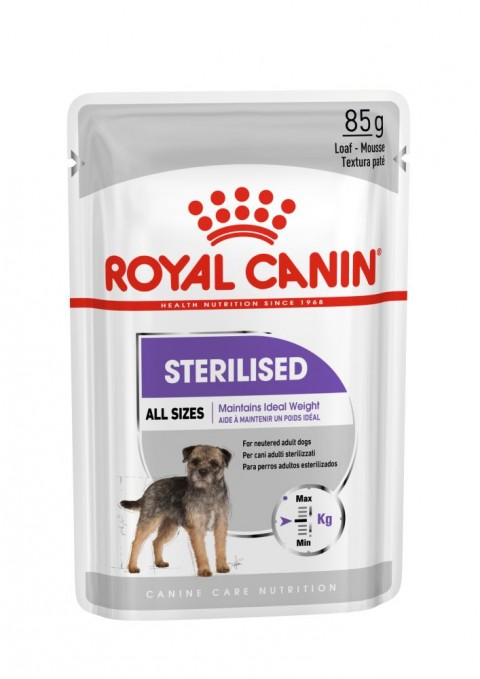 Royal Canin CCN Mini Sterilised Adult Kısırlaştırılmış Köpek Pouch Konserve Yaş Mama 85 Gr
