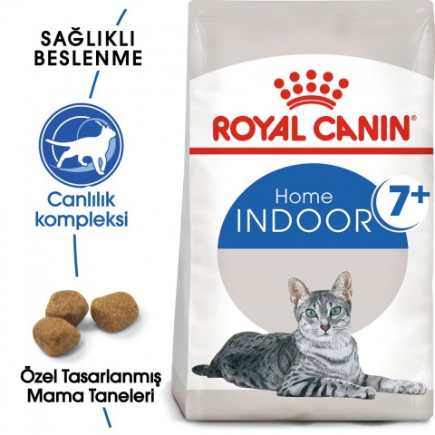 Royal Canin Indoor 7+ Ev Kedileri İçin Yaşlı Kedi Maması 1,5 Kg