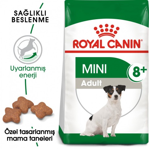 Royal Canin Mini Adult 8+ Küçük Irk Yetişkin Yaşlı Köpek Maması 2 Kg