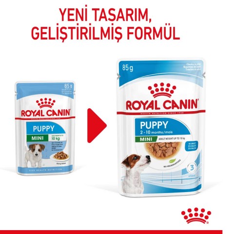Royal Canin Mini Puppy Pouch Konserve Yavru Köpek Yaş Maması 85 Gr