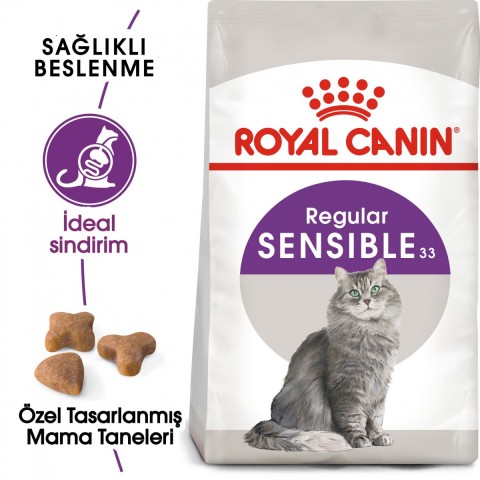 Royal Canin Sensible 33 Hassas Sindirim Sistemli Yetişkin Kedi Maması 4 Kg
