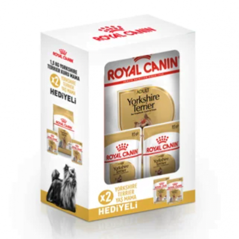 Royal Canin Yorkshire Terrier Bundle Adult Yetişkin Köpek Maması 1,5 Kg