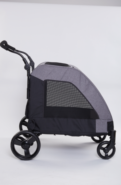 Tommy Evcil Hayvan Arabası Gri 97*84*119cm Max 60kg