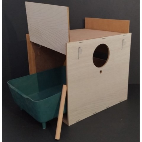 Tpet Küçük Boy Muhabbet Yuvalık