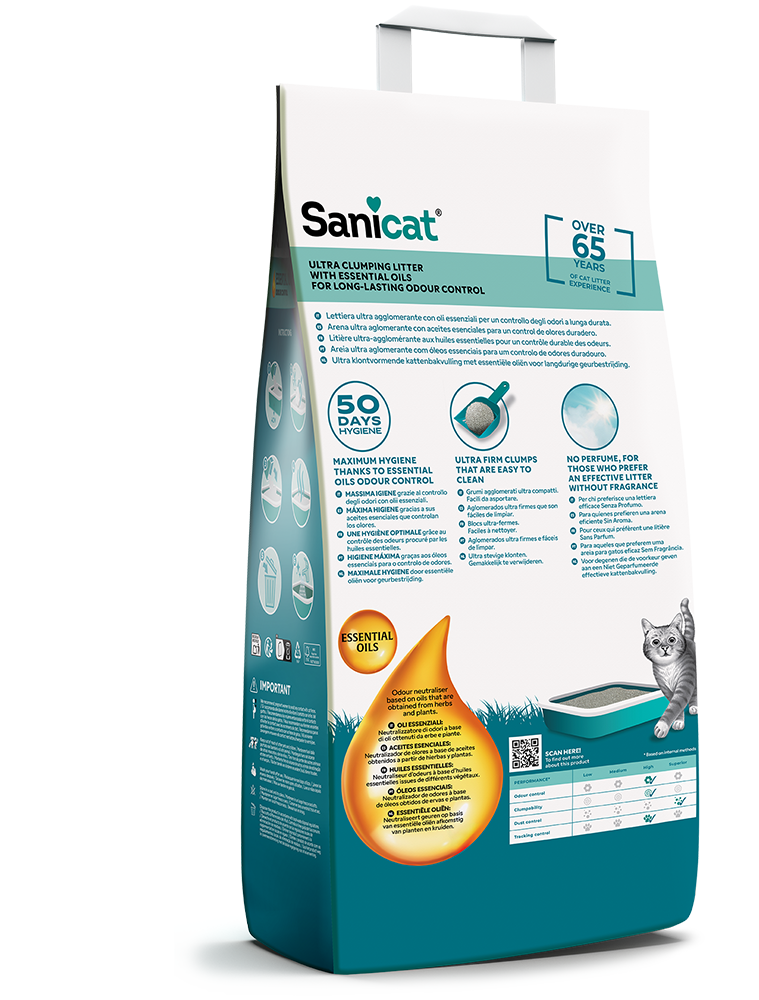 Sanicat Essential Oils Kokusuz Kedi Kumu 10 Kg