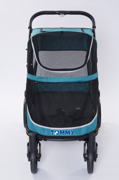 Tommy Evcil Hayvan Arabası Turkuaz 112*65*100cm Max 40kg Tommy Evcil Hayvan Arabası Turkuaz 112*65*100cm Max 40kg