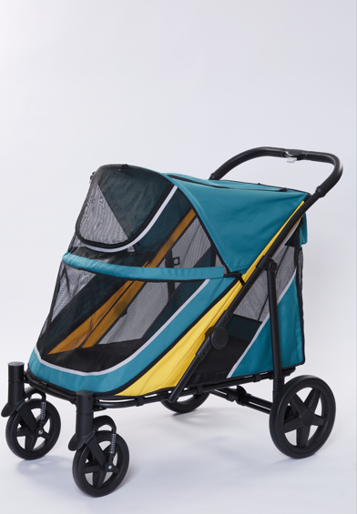 Tommy Evcil Hayvan Arabası Turkuaz 112*65*100cm Max 40kg Tommy Evcil Hayvan Arabası Turkuaz 112*65*100cm Max 40kg