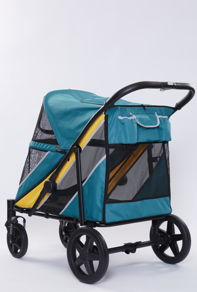 Tommy Evcil Hayvan Arabası Turkuaz 112*65*100cm Max 40kg Tommy Evcil Hayvan Arabası Turkuaz 112*65*100cm Max 40kg