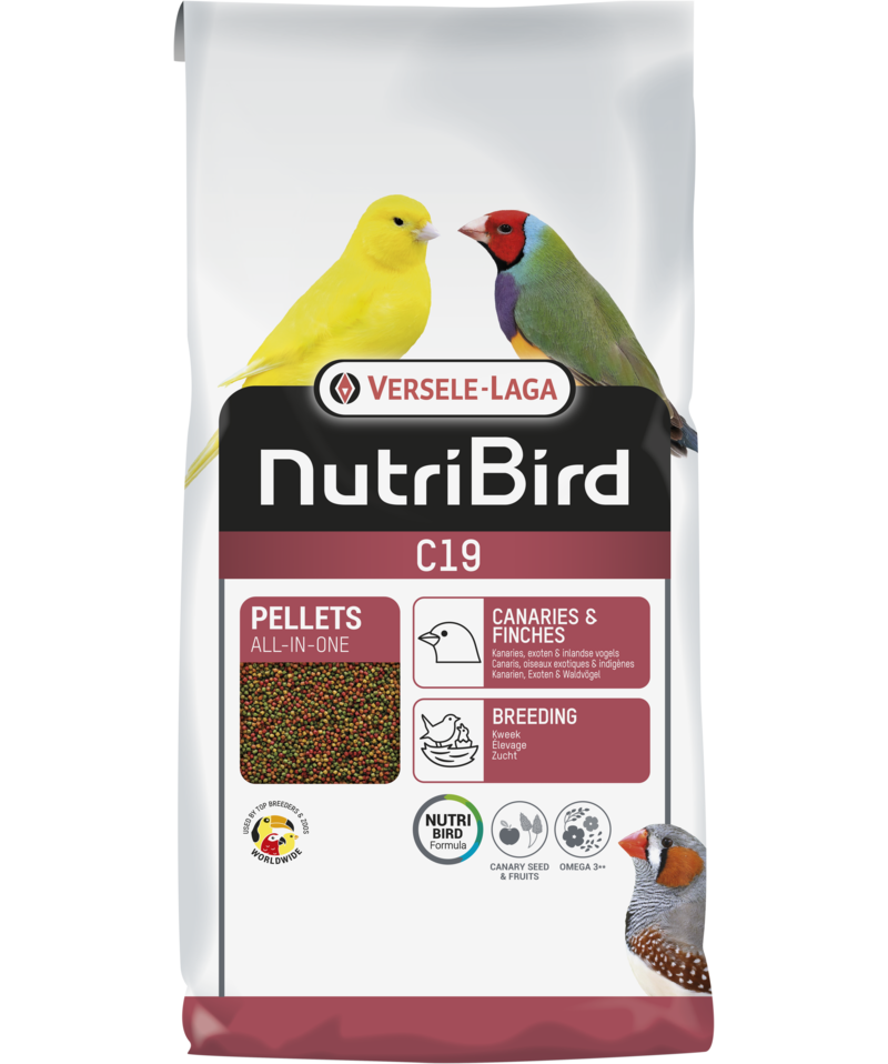 Versele Laga Nutrıbırd C19 Kanarya - Finch Pelet Yem 10kg
